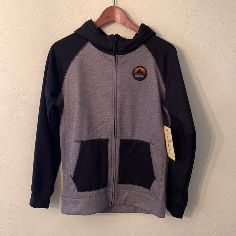 Burton zip up hoodie NWT youth large